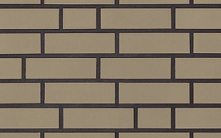 Клинкерная фасадная и интерьерная плитка облицовочная под кирпич Roben (Роббен) Faro grau-nuanciert гладкая DF14, 240*52*14 мм