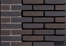 Basalt DF 210\99х25х66 мм, Угловая Плитка из кирпича Ручной Формовки для Вентилируемых фасадов с расшивкой шва Engels baksteen