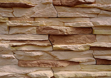Фасадный облицовочный декоративный камень EcoStone (Экостоун) Невада 00-01