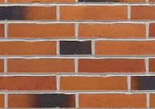  Клинкерная фасадная плитка облицовочная под кирпич Stroeher (Штроер) Handstrich 391 ockererz шероховатая, 240*52*14 мм